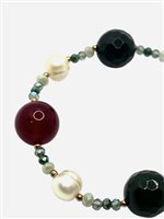 Bracciale Domar Donna Bracciale pietre dure in Lega metallica Peridoto BR-SHA-5 - BR-SHA-5